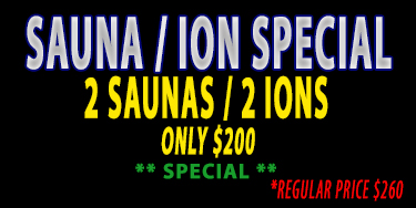 Sauna/Ion Special